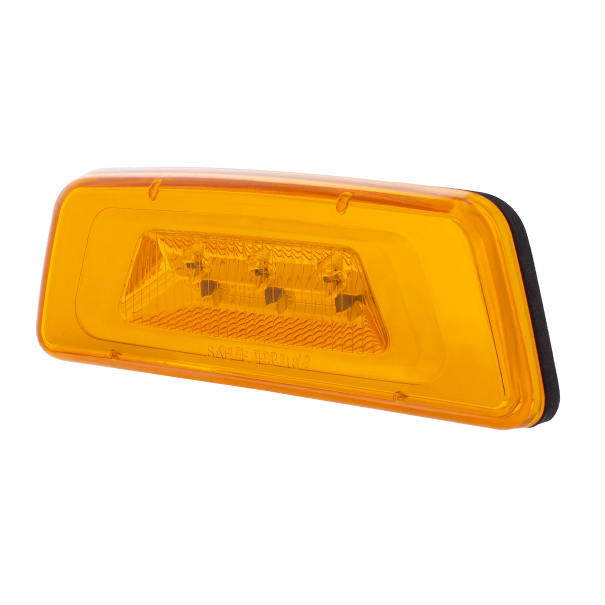 3 LED Fender Turn Signal/Parking Light For Kenworth T680/T700/T880 - Amber LED/Amber Lens - Thumbnail 12