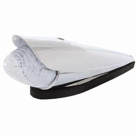 19 LED Beehive Grakon 1000 Cab Light Kit With Visor - Amber LED/Clear Lens