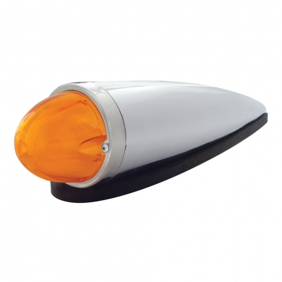 9 LED Dual Function GloLight Watermelon Cab Light Kit - Amber LED/Amber Lens - Thumbnail 2