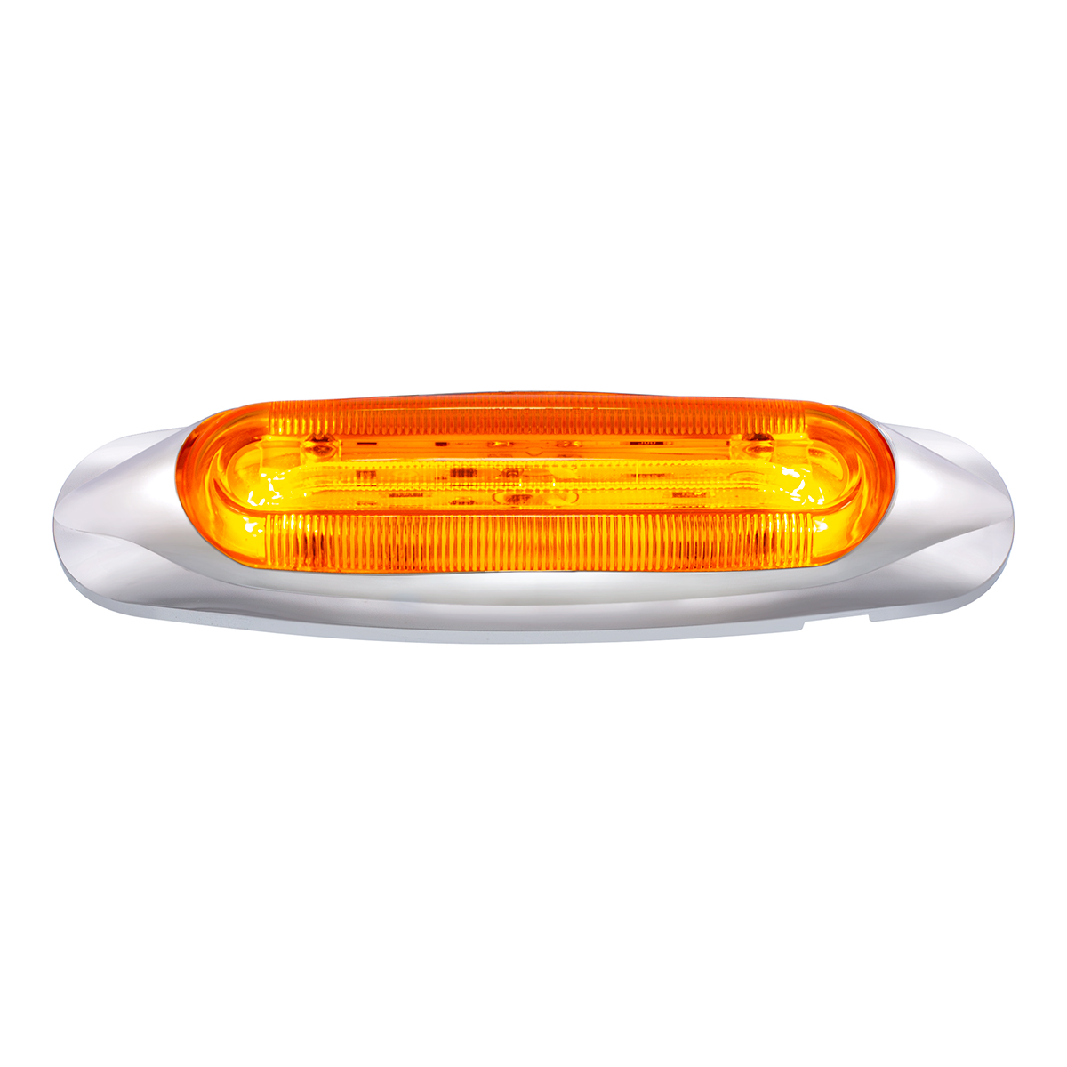 4 LED LIGHTTRACK Light (Clearance/Marker) - Amber LED/Amber Lens - Thumbnail 3