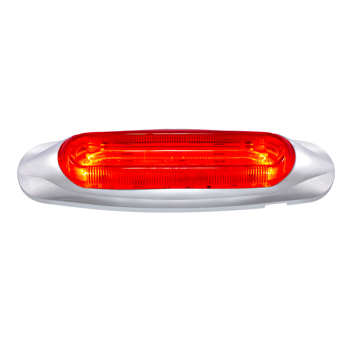4 LED LIGHTTRACK Light (Clearance/Marker) - Red LED/Red Lens - Thumbnail 3
