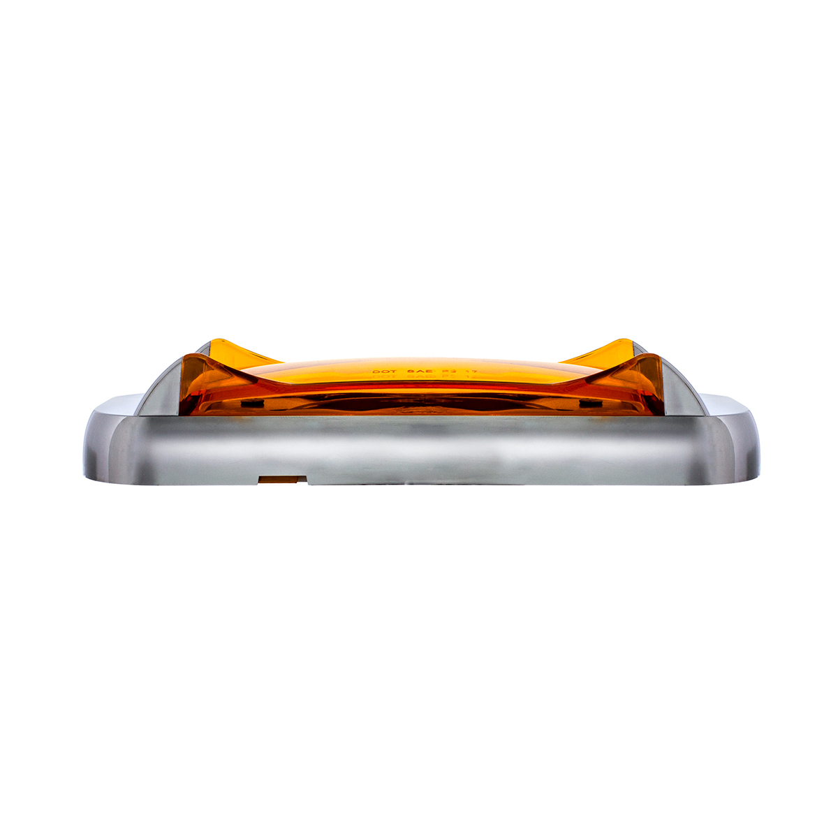 4 LED Saber Rectangular Marker Light With Amber Lens - Thumbnail 7