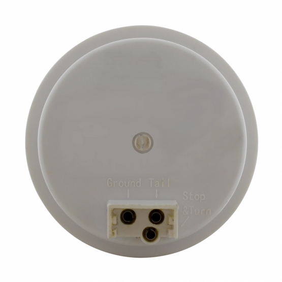 30 LED 4" Round Light (Stop, Turn & Tail) - Red LED/Red Lens - Thumbnail 5