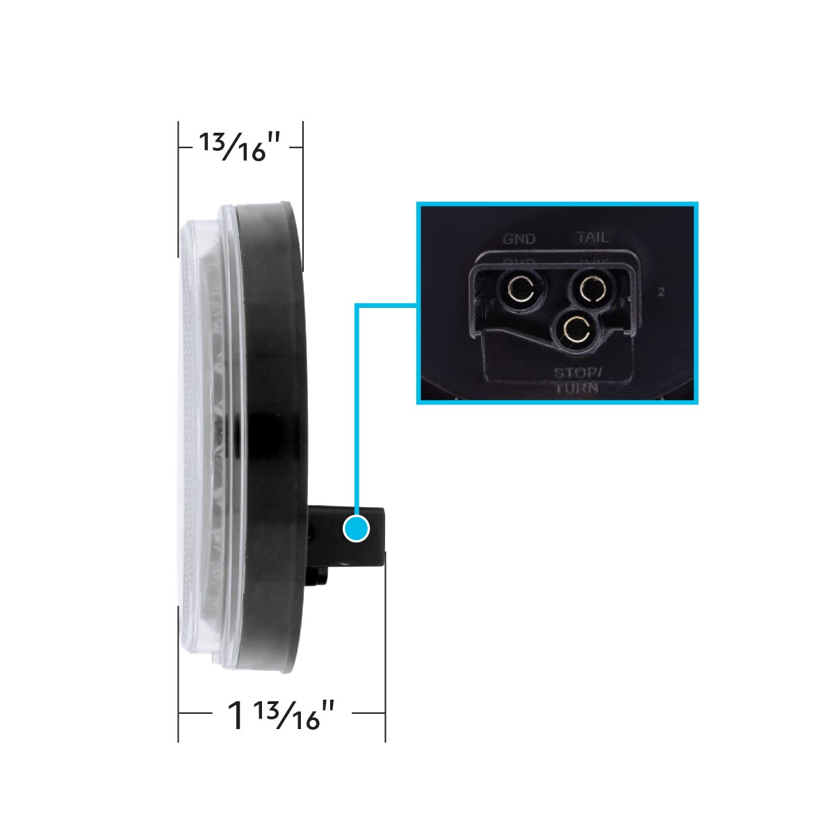 24 LED 4" Mirage Light (Back-Up) - Thumbnail 7