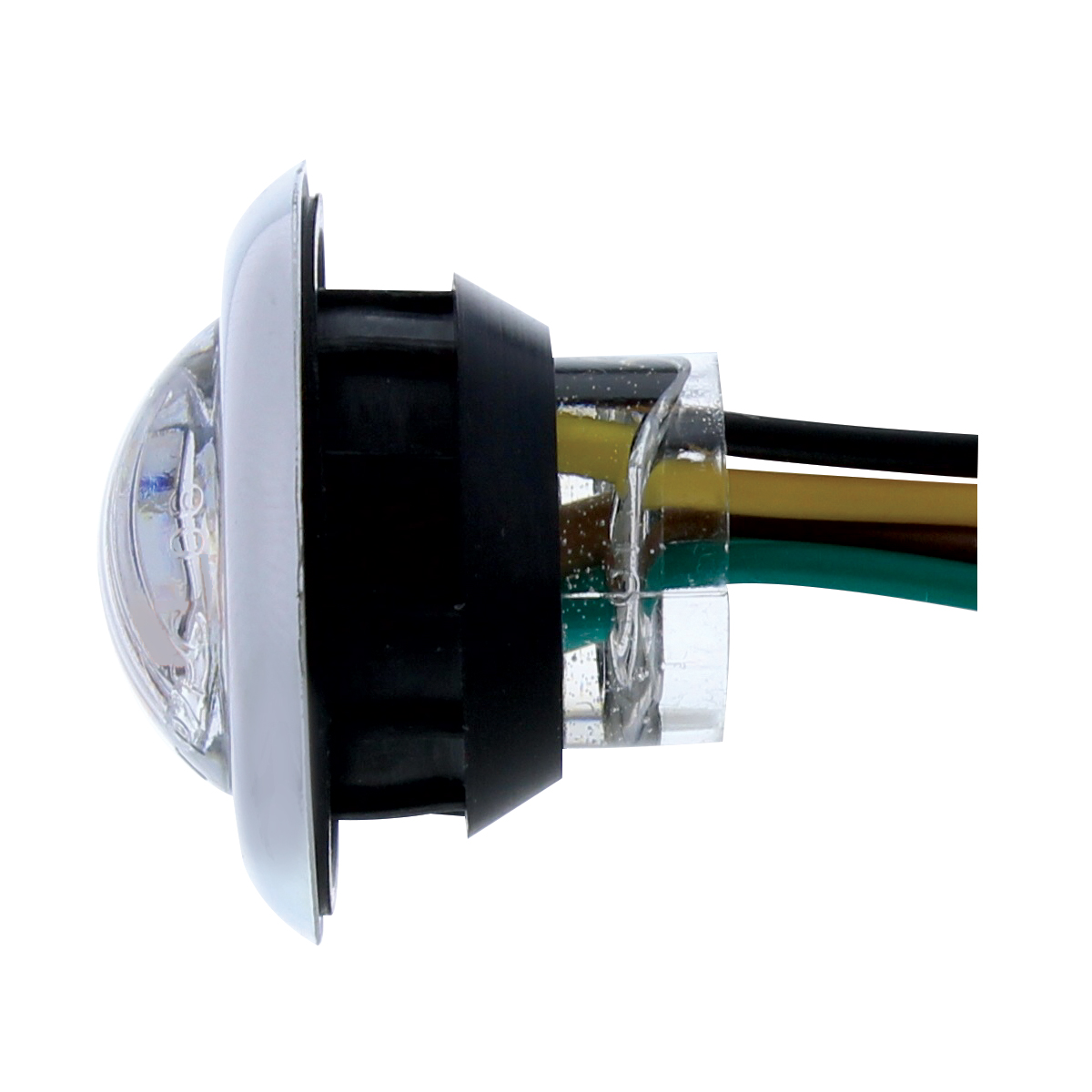 3 LED 3/4" Mini Double Fury Light (Clearance/Marker) - Red LED/White LED - Thumbnail 6