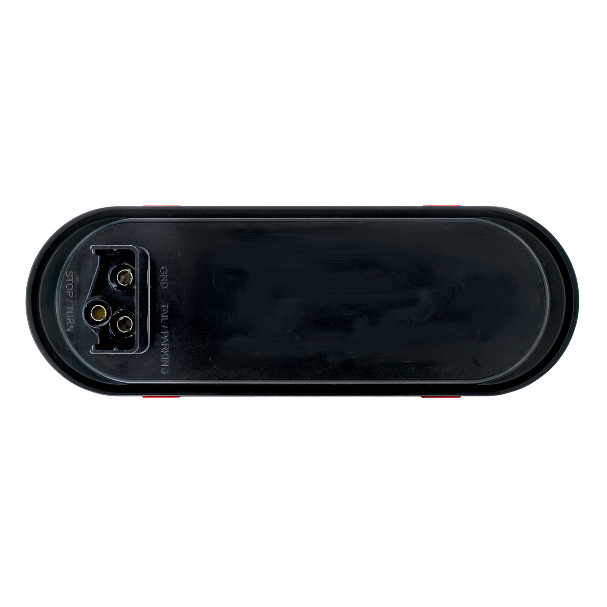 7 LED Oval Light (Stop, Turn & Tail) - Red LED/Red Lens (Bulk) - Thumbnail 4