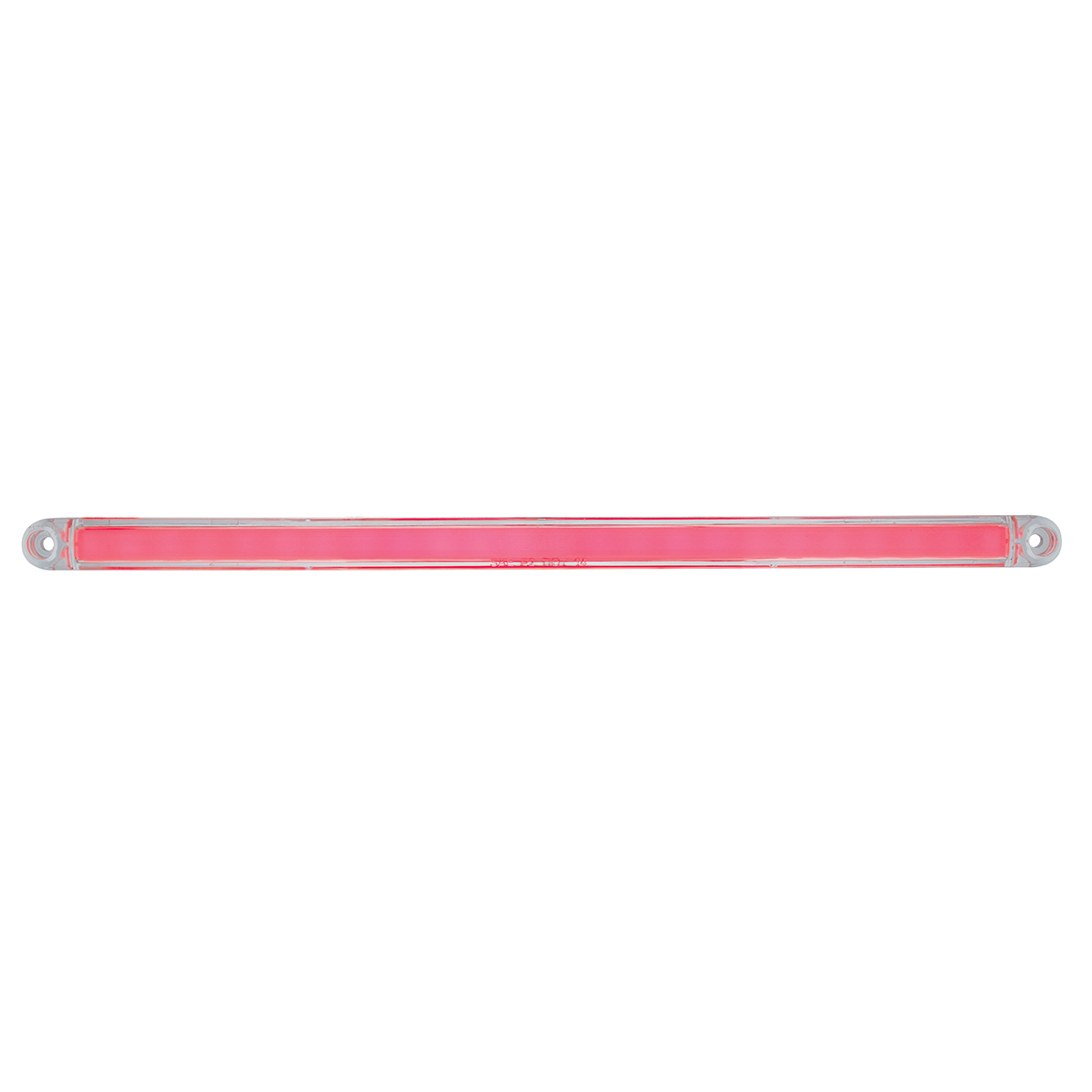 24 LED Dual Function 12" GloLight Bar (Stop, Turn & Tail) - Red LED/Clear Lens (Card) - Thumbnail 7