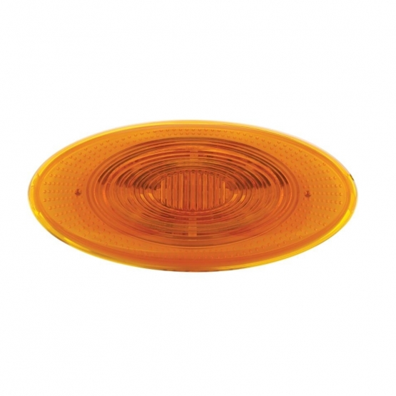 10 LED Fender Parking & Turn Signal Light For Peterbilt 386 (2006-2014) & 387 (2006-2010)-Amber LED/Amber Lens - Thumbnail 2