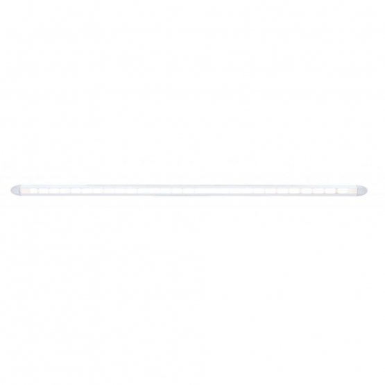 28 LED 12" Slim Light Bar - White LED/Clear Lens