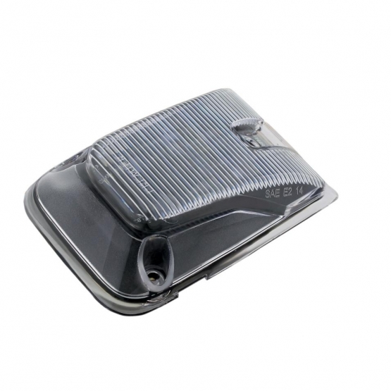 6 LED Door Side Indicator Light For 1998-2024 Volvo VNL - Amber LED/Clear Lens - Thumbnail 2