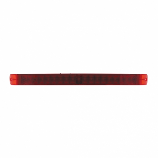 19 LED 17" Light Bar (Stop, Turn & Tail) -Red LED & Lens - Thumbnail 2