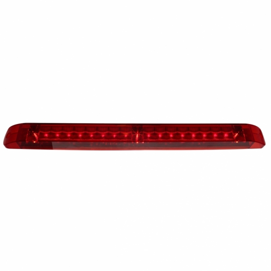 19 LED 17" Light Bar (Stop, Turn & Tail) -Red LED & Lens - Thumbnail 3