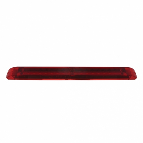 19 LED 17" Light Bar (Stop, Turn & Tail) -Red LED & Lens - Thumbnail 4