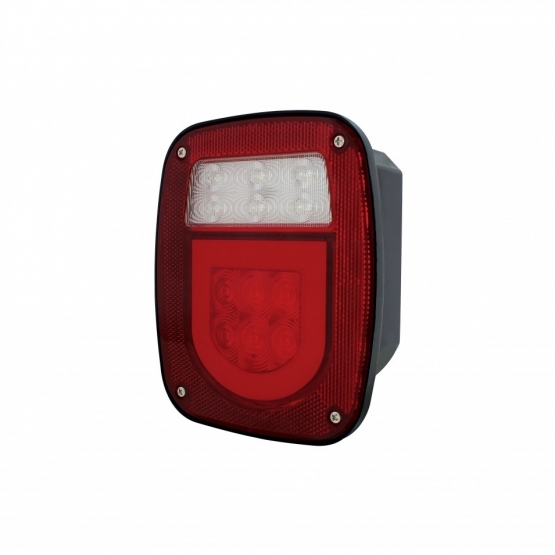 LED GloLight Universal Combination Tail Light With License Light (Card) - Thumbnail 7