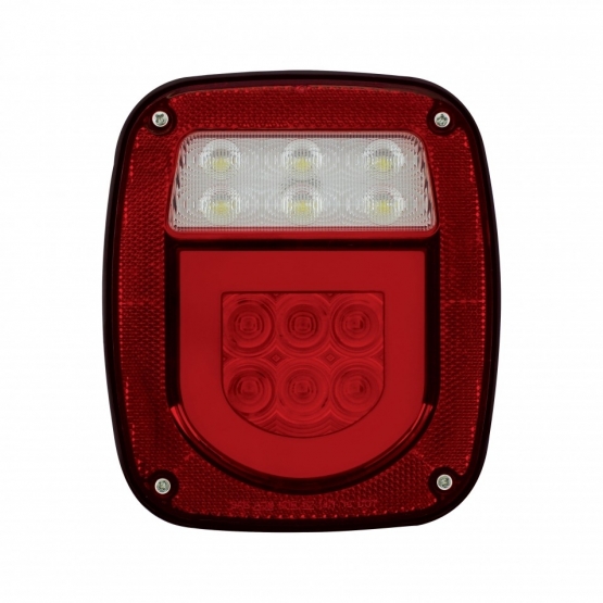 LED GloLight Universal Combination Tail Light Without License Light (Card) - Thumbnail 4