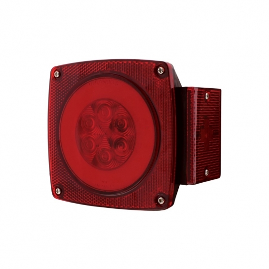 Over 80" Wide LED GloLight Submersible Combination Tail Light Without License Light (Card) - Thumbnail 4
