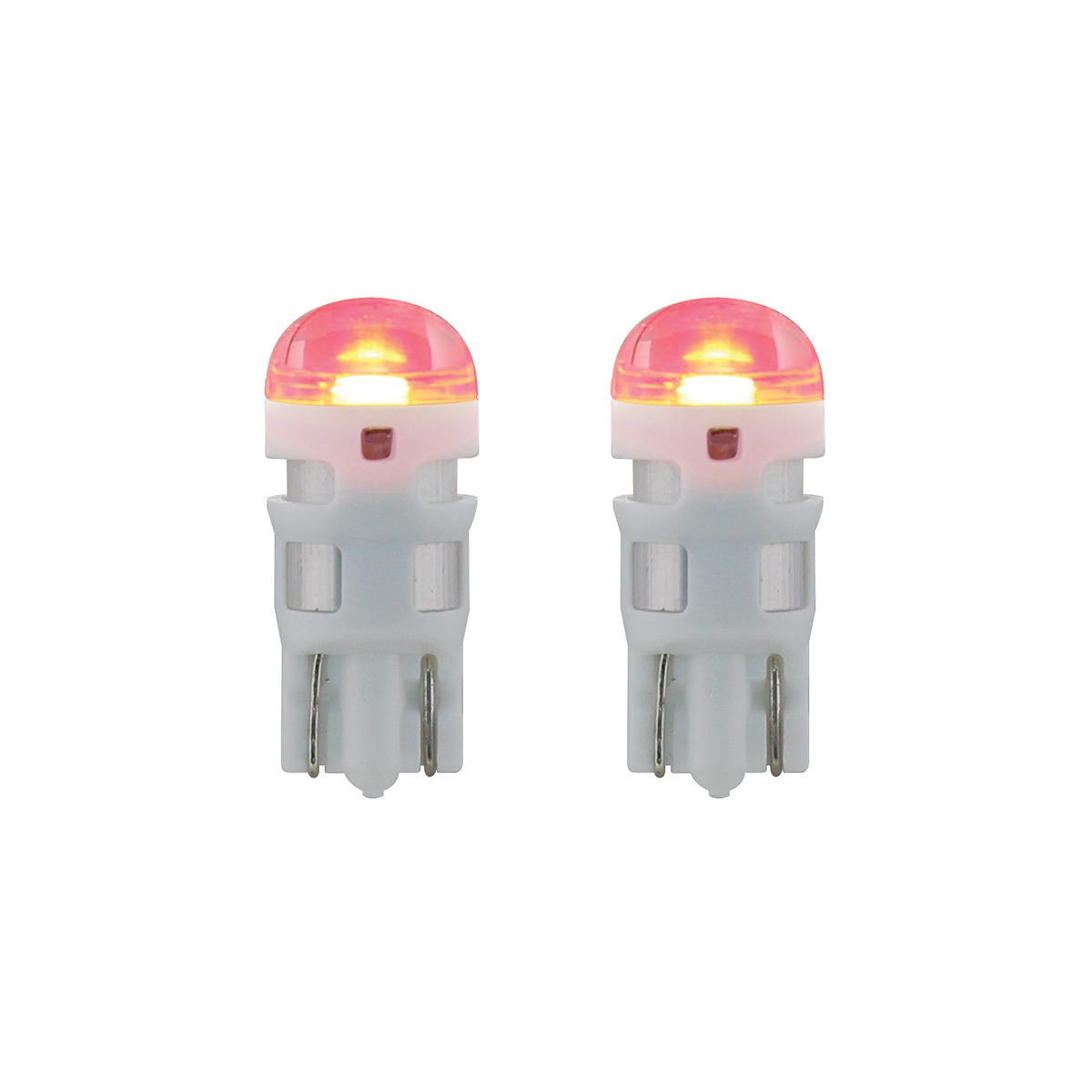 High Power Single LED 194/T10 Bulb - Red (2-Pack) - Thumbnail 4