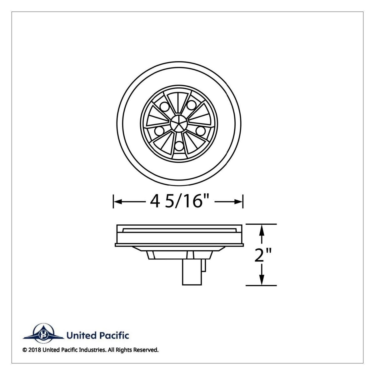 18 LED 4" Round GloLight (Turn Signal) - Amber LED/Amber Lens (Bulk) - Thumbnail 10