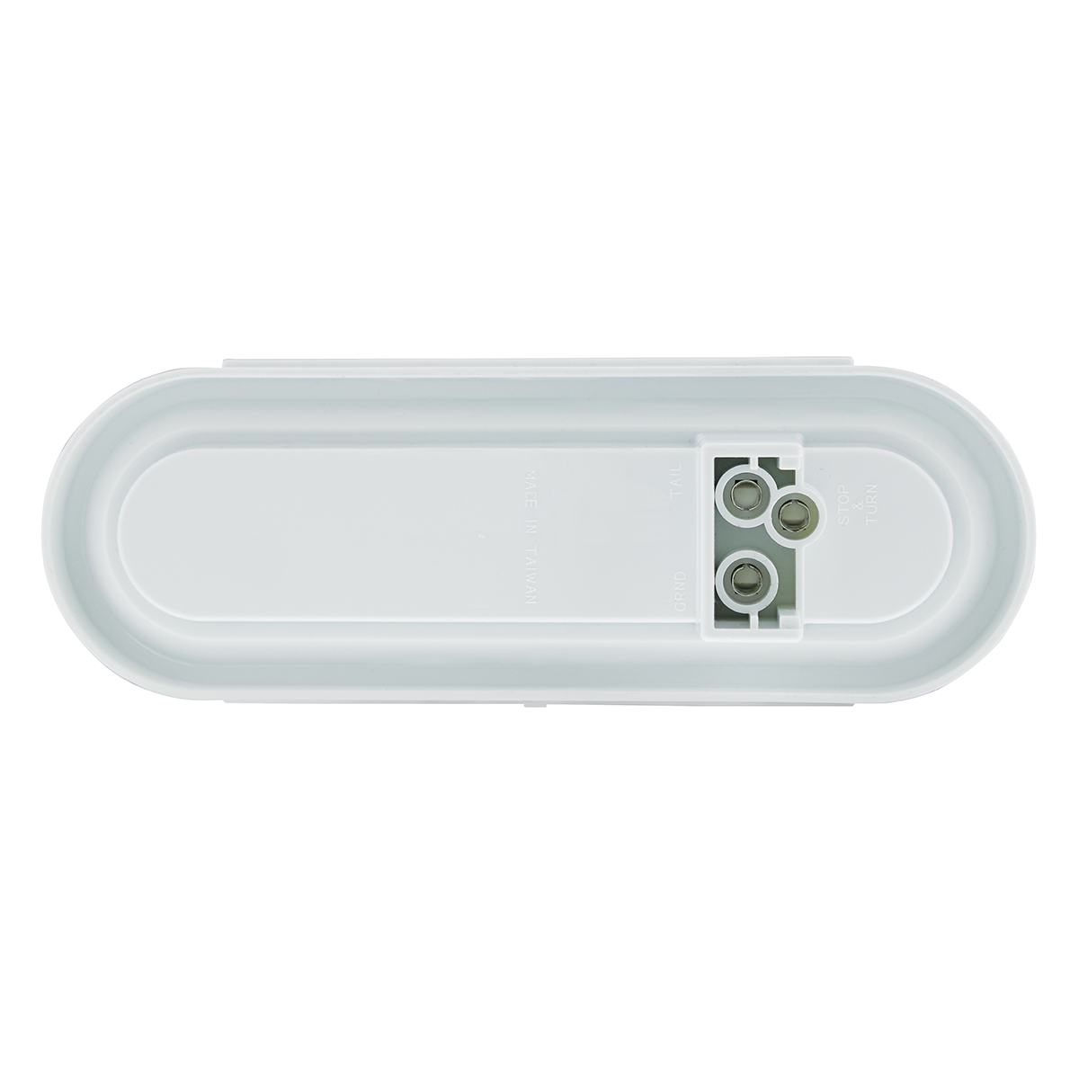 22 LED 6" Oval GloLight With Divider Bar Inner Design (Stop, Turn & Tail) - Red LED/Red Insert (Bulk) - Thumbnail 6