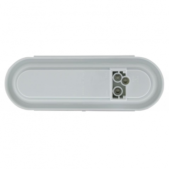 22 LED 6" Oval GloLight Kit With Divider Bar Inner Design (Stop, Turn & Tail) - Red LED/Red Insert (Each) - Thumbnail 7