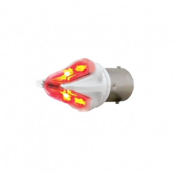 High Power Dual LED 1156 Bulb - Red