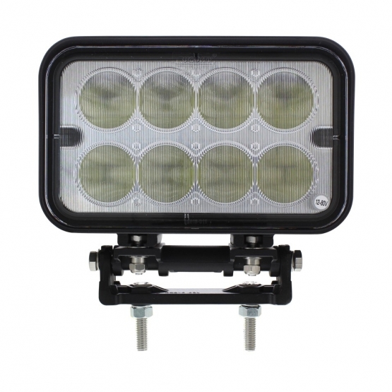 8 High Power Rectangular 6-Watt LED Work Light (Bulk) - Thumbnail 2