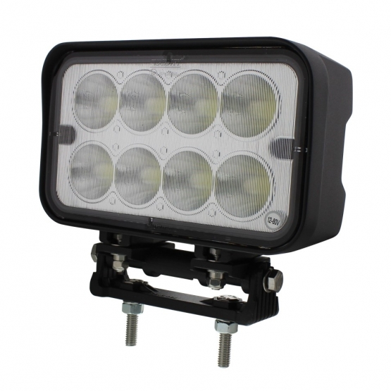 8 High Power Rectangular 6-Watt LED Work Light (Bulk) - Thumbnail 3