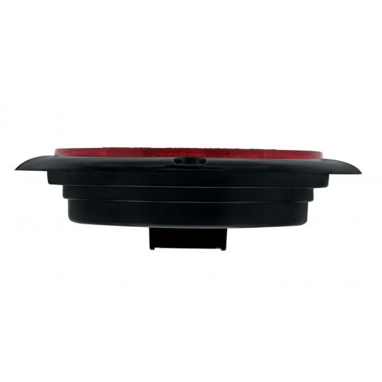 21 LED 4" Round Flange Mount GloLight (Stop, Turn & Tail) - Red LED/Red Lens - Thumbnail 5
