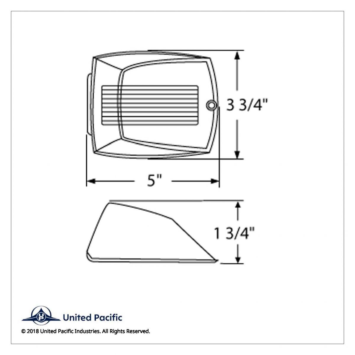 24 LED GloLight Square Cab Light - Amber LED/Amber Lens - Thumbnail 6