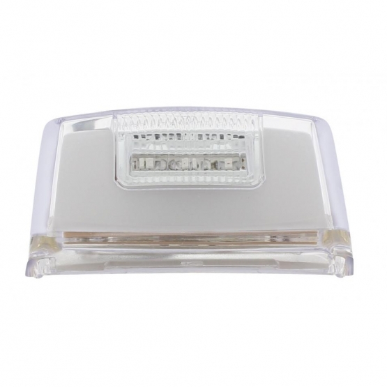 24 LED GloLight Square Cab Light - Amber LED/Clear Lens - Thumbnail 4