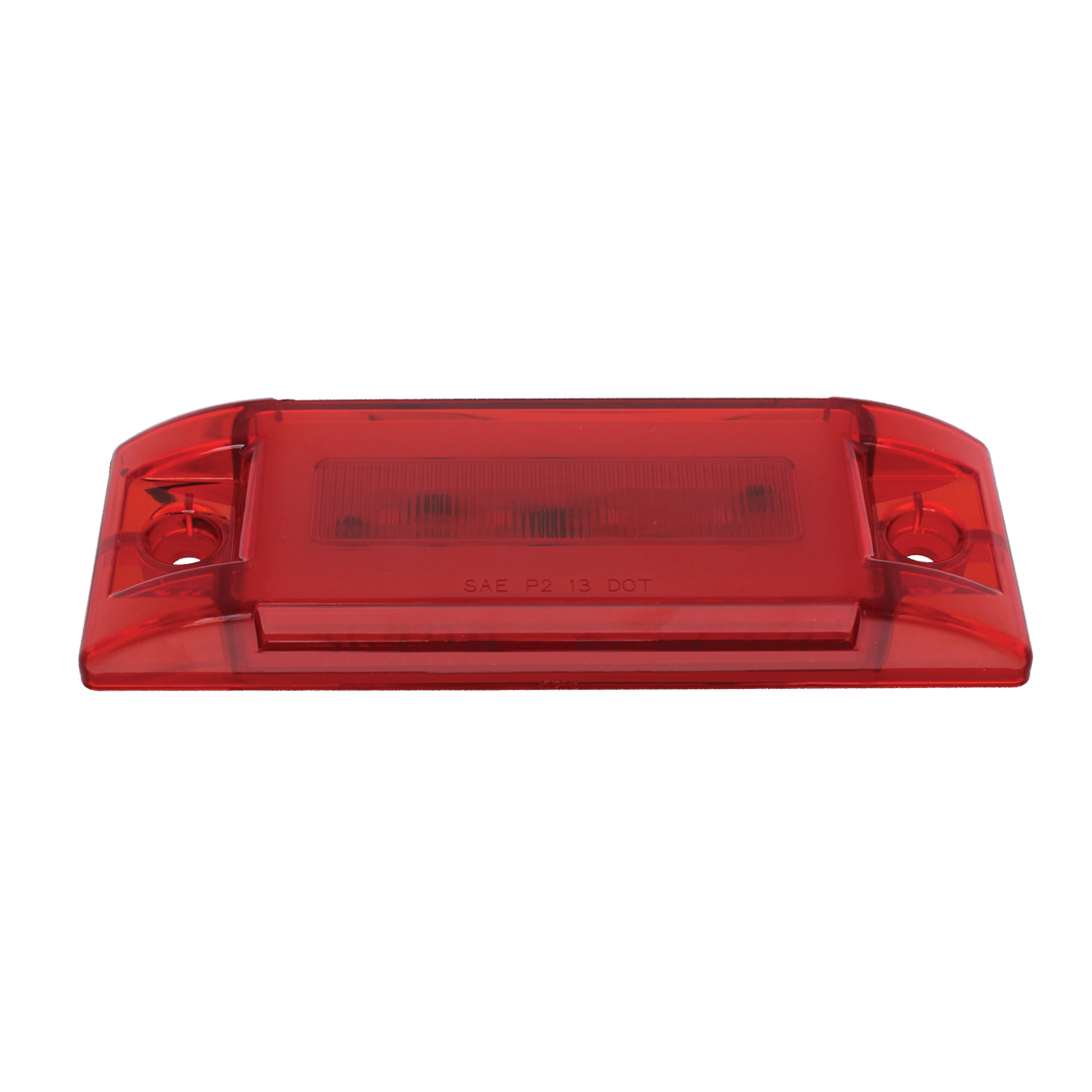 16 LED Rectangular GloLight (Clearance/Marker) - Red LED/ Red Lens (Bulk) - Thumbnail 3