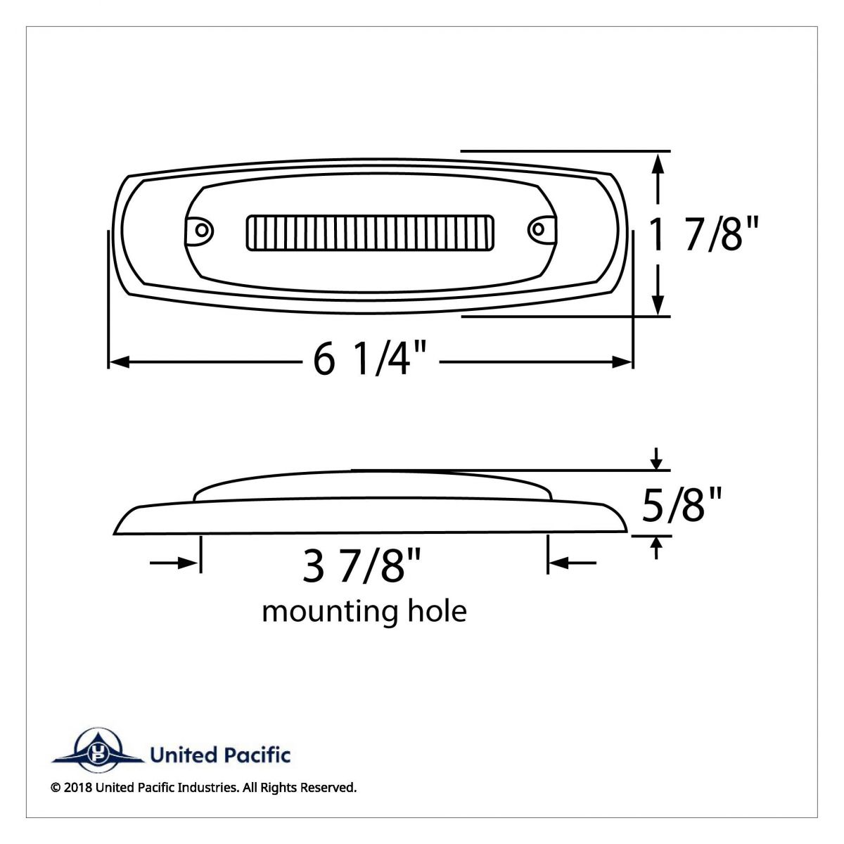 16 LED Rectangular GloLight With Bezel (Clearance/Marker) - Amber LED/Amber Lens (Bulk) - Thumbnail 6