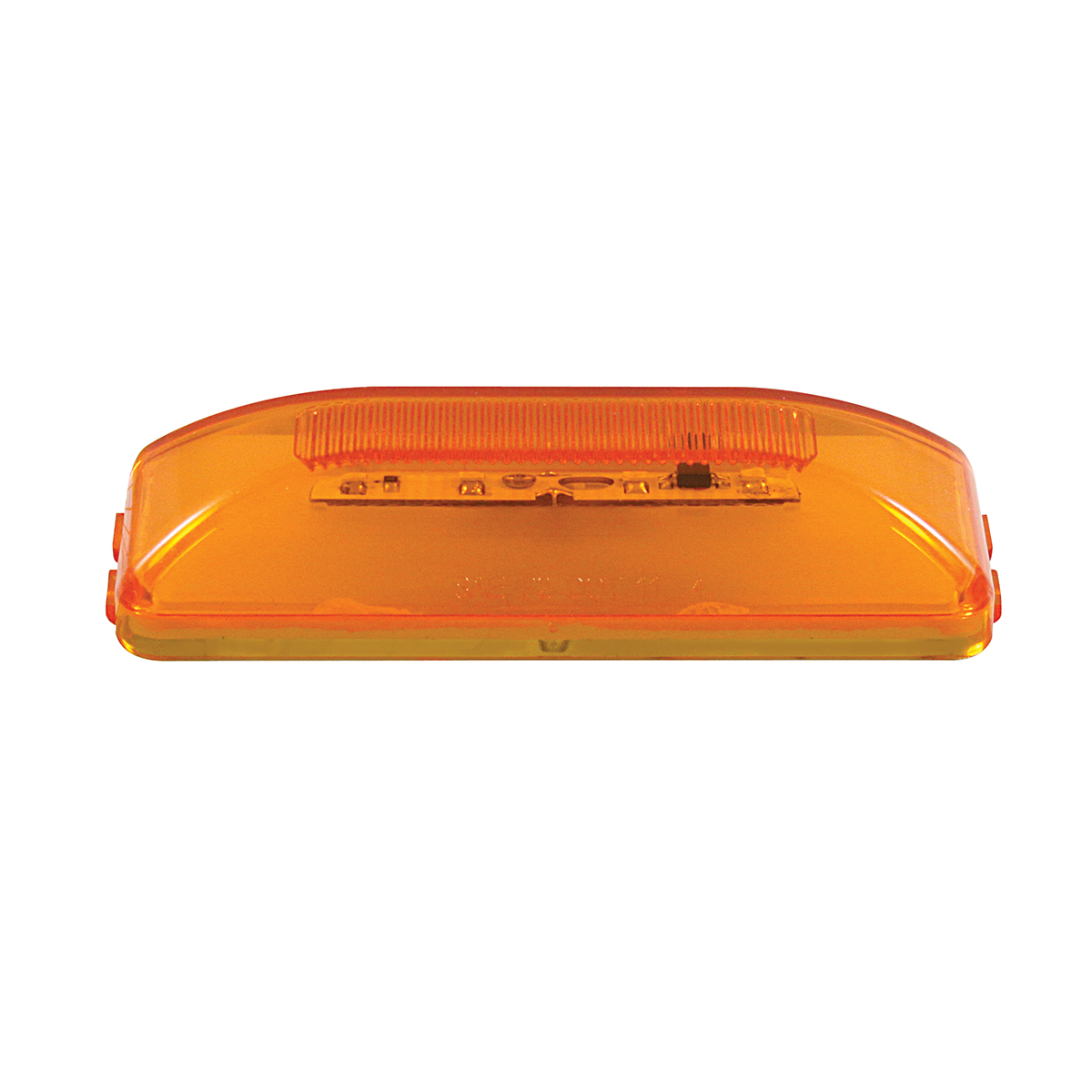10 LED Rectangular GloLight (Clearance/Marker) - Amber LED/Amber Lens (Bulk) - Thumbnail 3