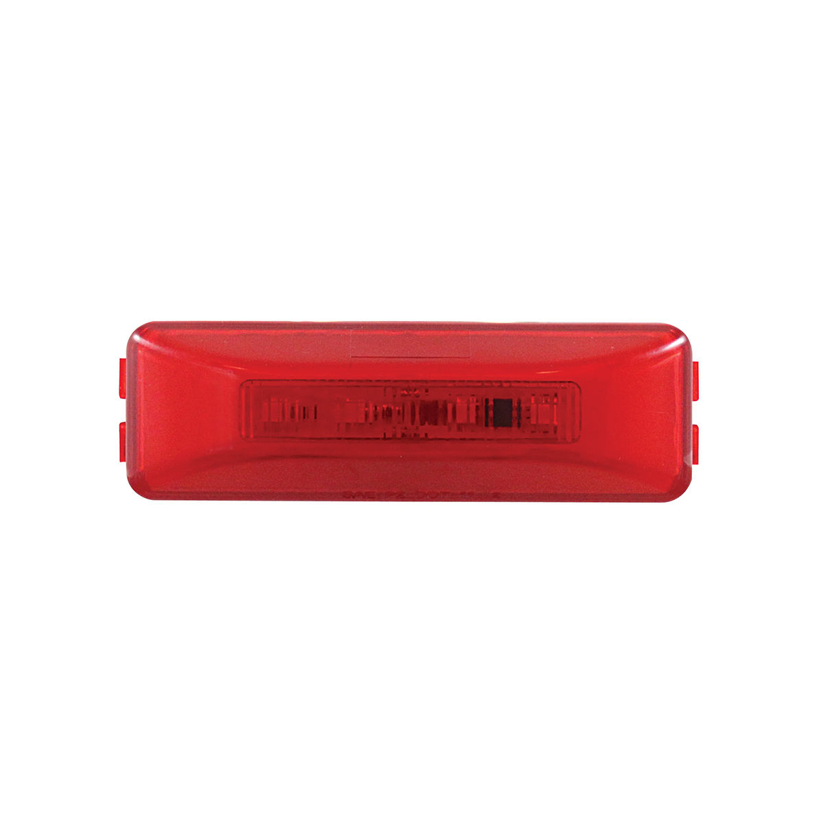 10 LED Rectangular GloLight (Clearance/Marker) - Red LED/Red Lens (Bulk) - Thumbnail 2