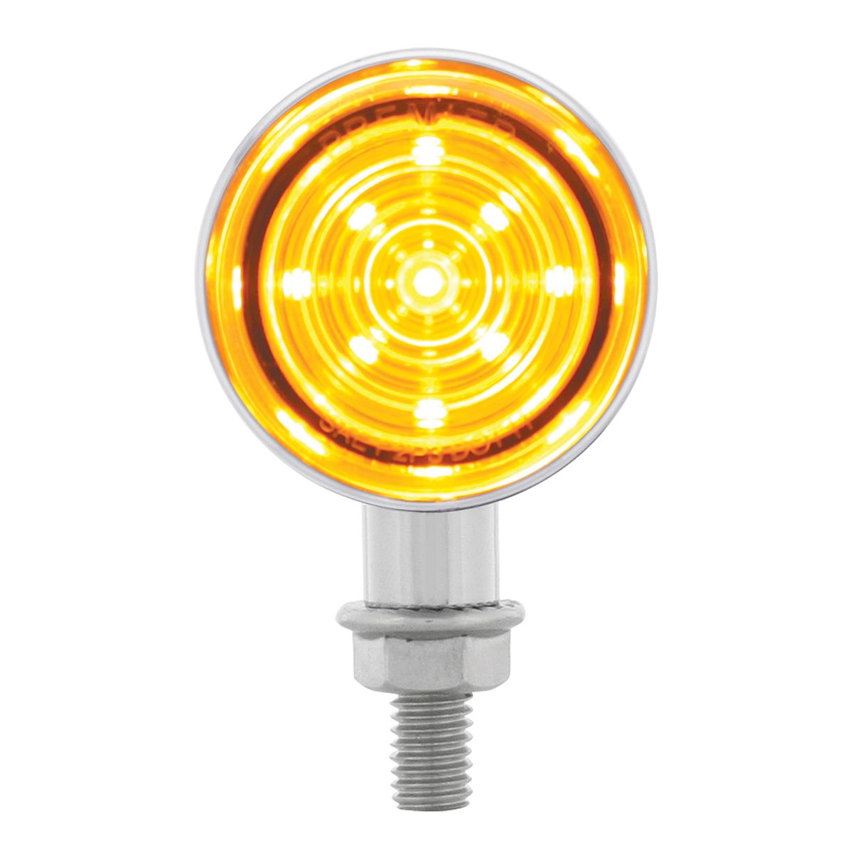 9 LED Mini Bullet Light - Amber LED/Amber Lens