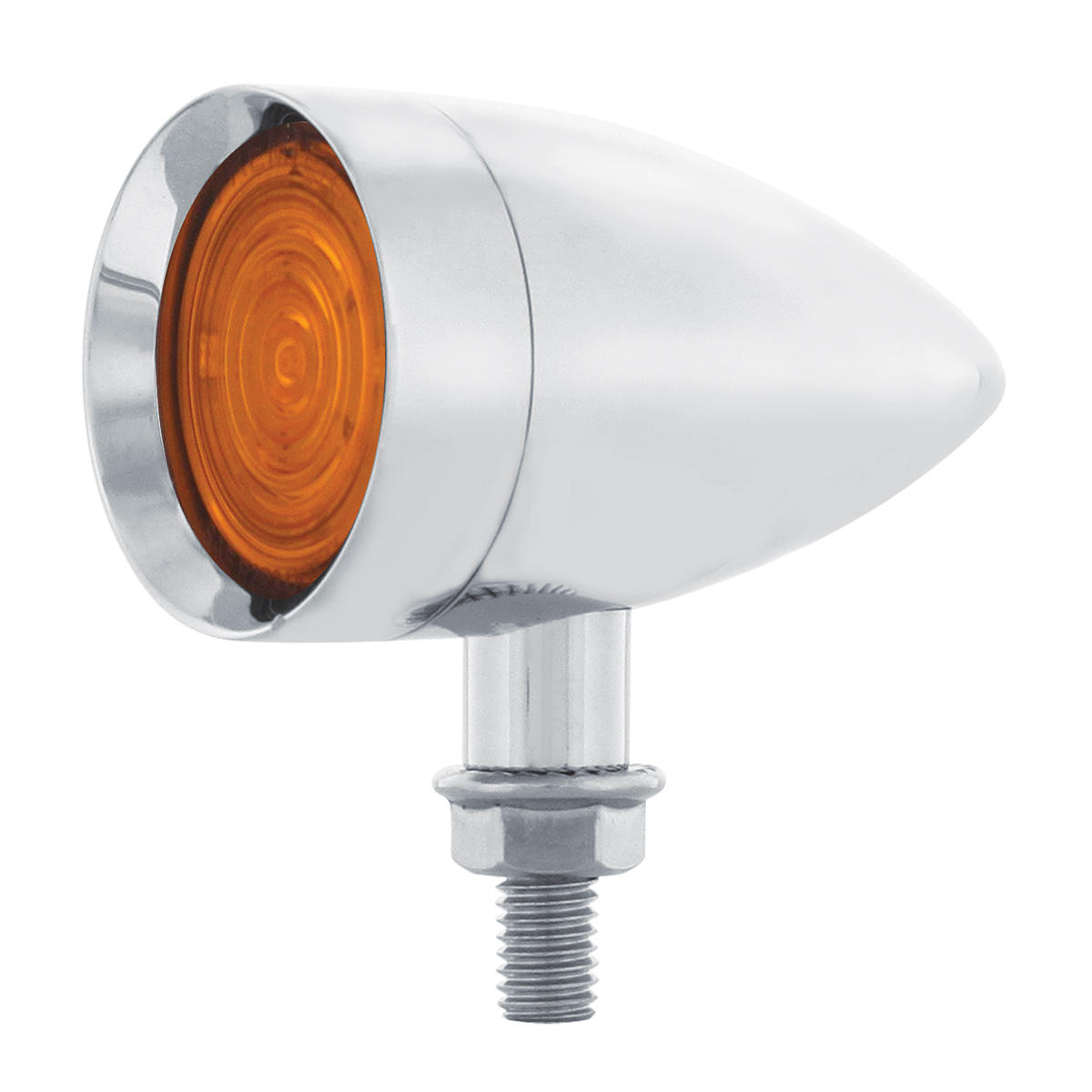 9 LED Mini Bullet Light - Amber LED/Amber Lens - Thumbnail 3