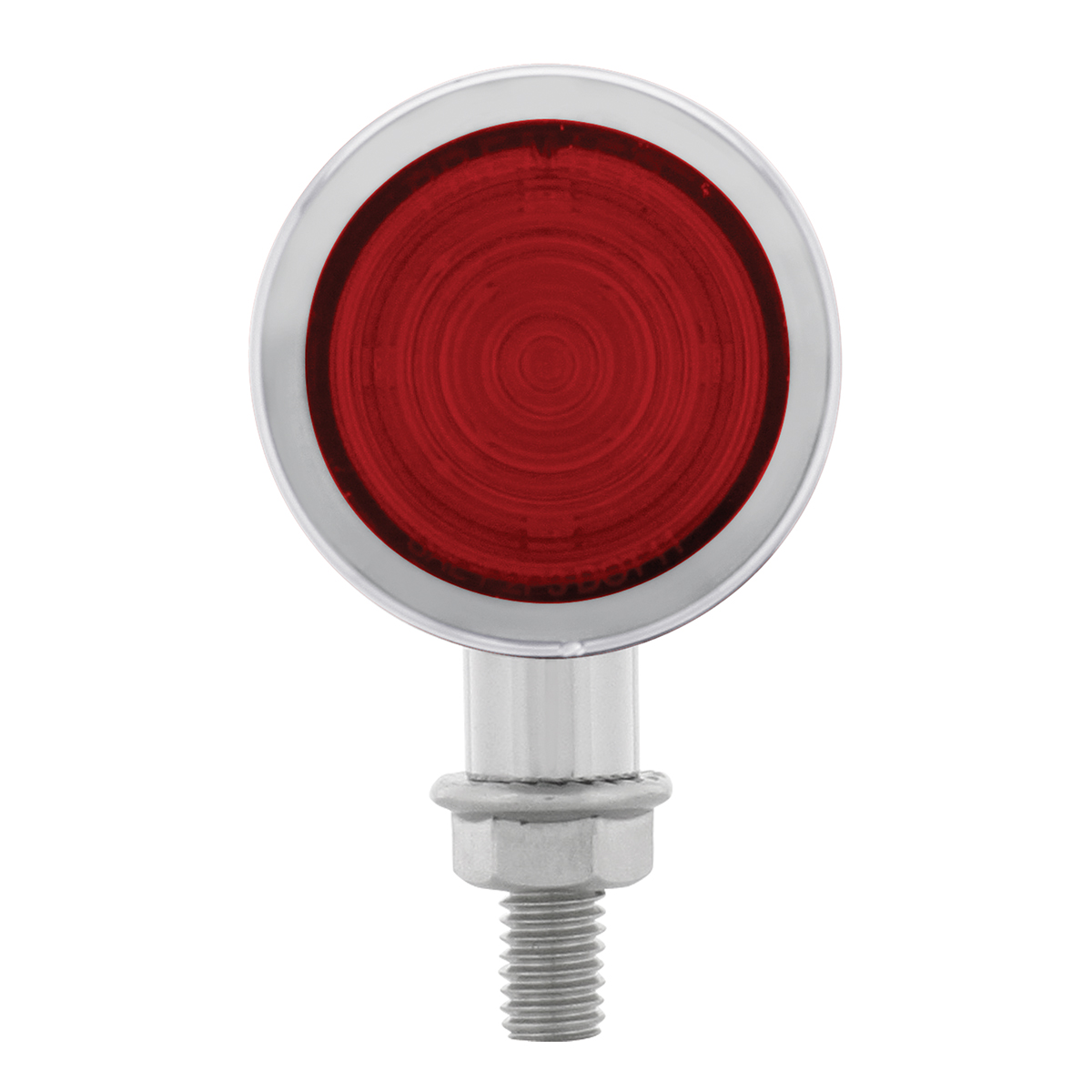 9 LED Mini Bullet Light - Red LED/Red Lens - Thumbnail 2