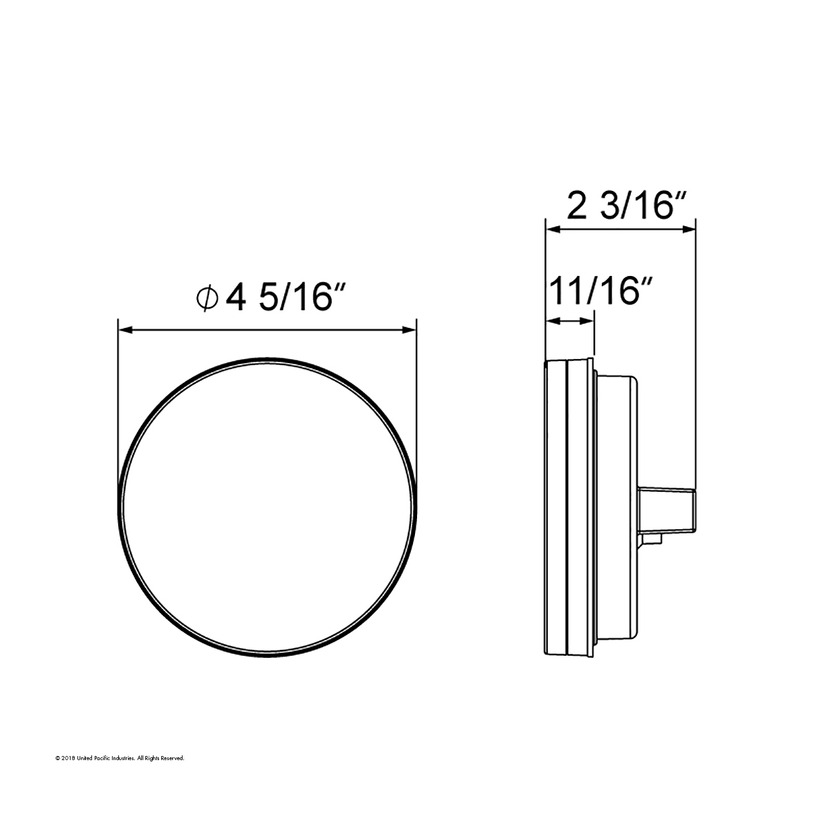 21 LED 4" GloLight (Back-Up) (Bulk) - Thumbnail 6