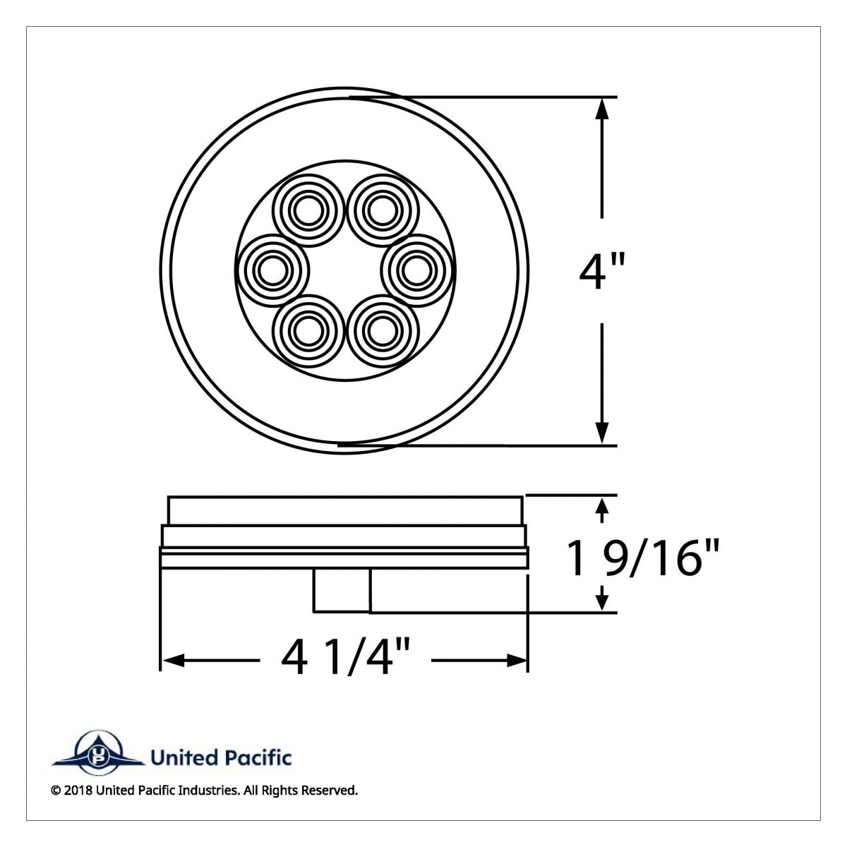 21 LED 4" GloLight Kit (Back-Up) - Thumbnail 6