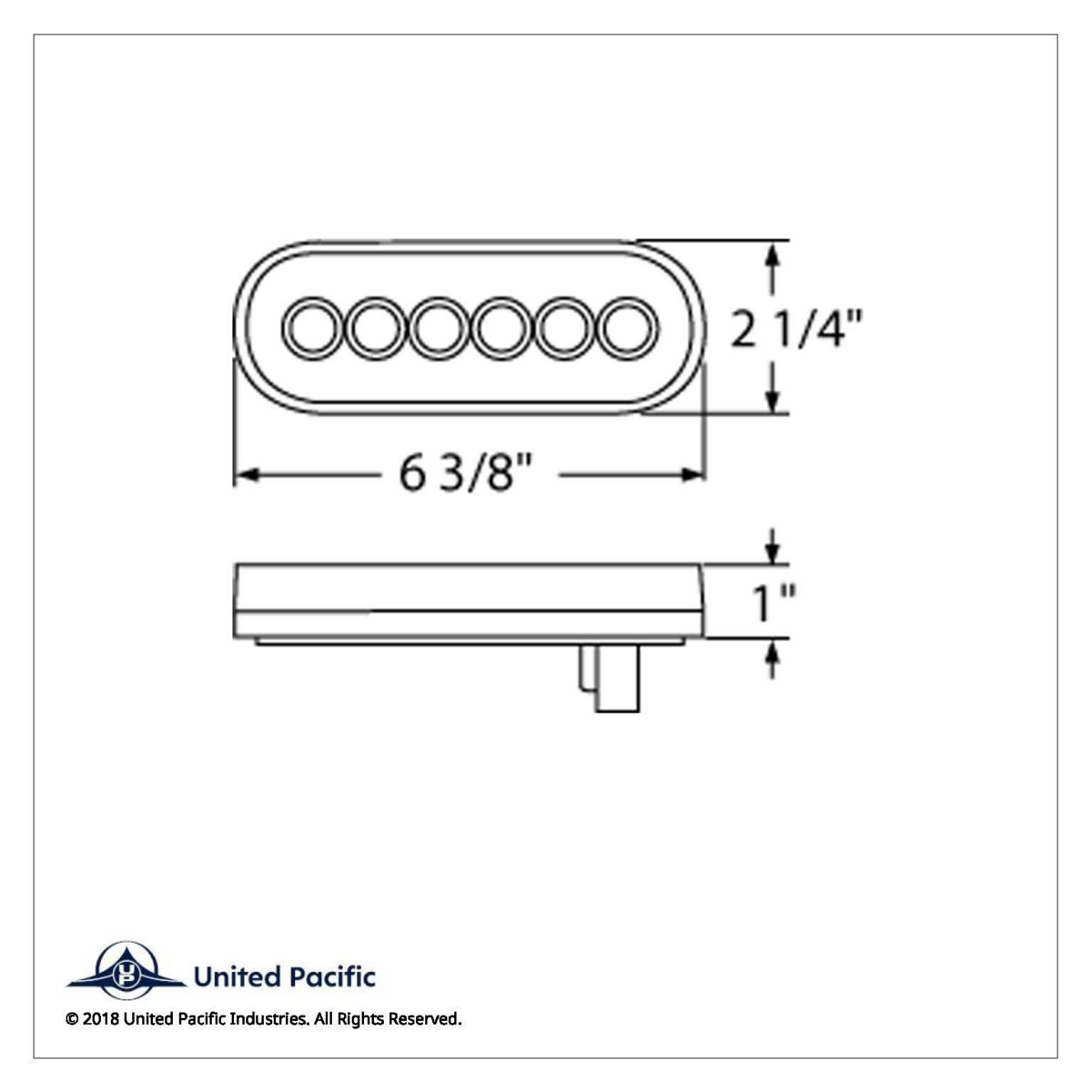 22 LED 6" Oval GloLight (Back-Up) - Thumbnail 8