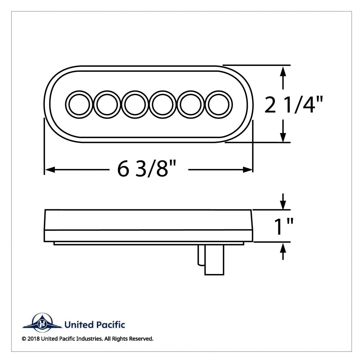 22 LED 6" Oval GloLight Kit (Back-Up) - Thumbnail 5