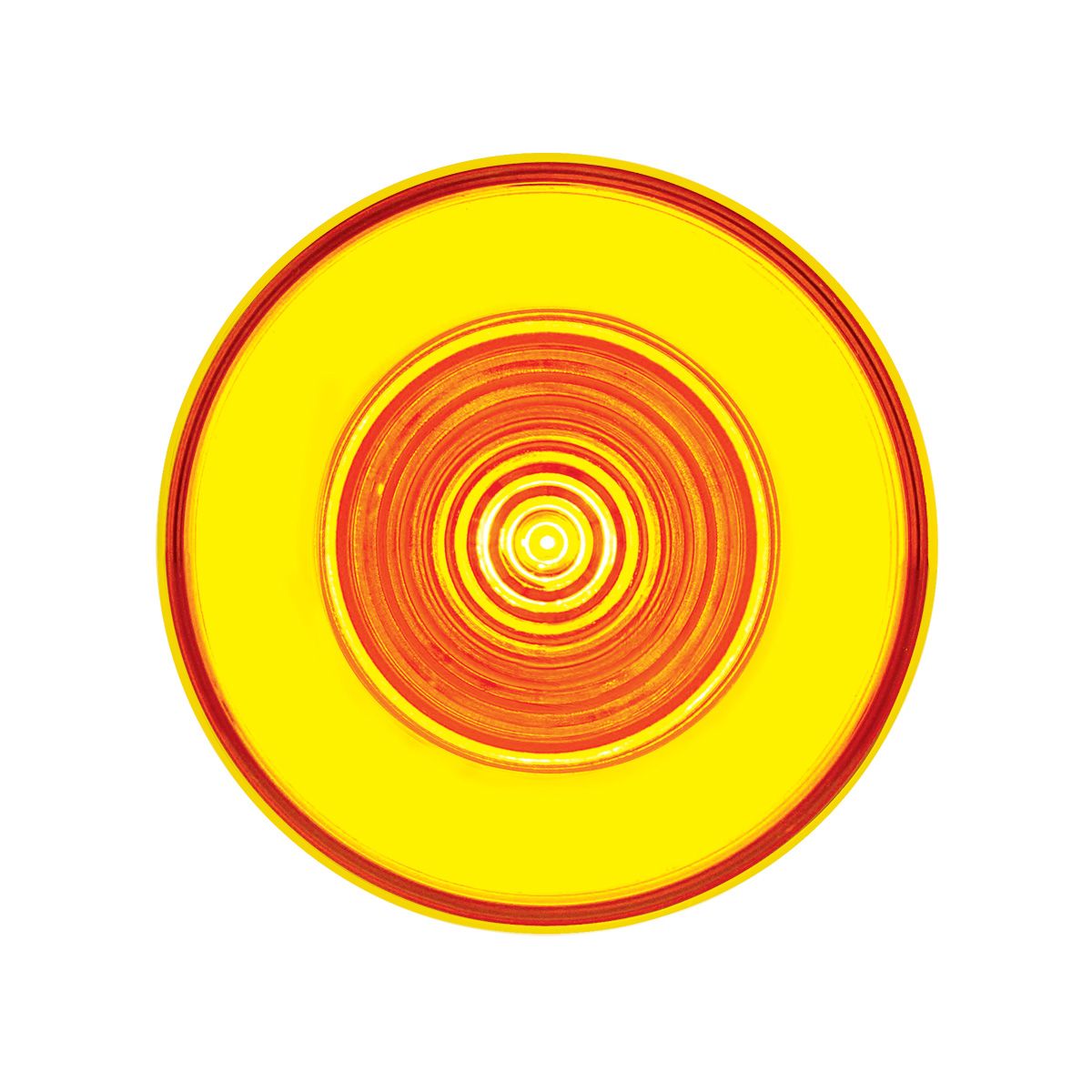 9 LED 2.5" Round GloLight (Clearance/Marker) - Amber LED/Amber Lens (Bulk)