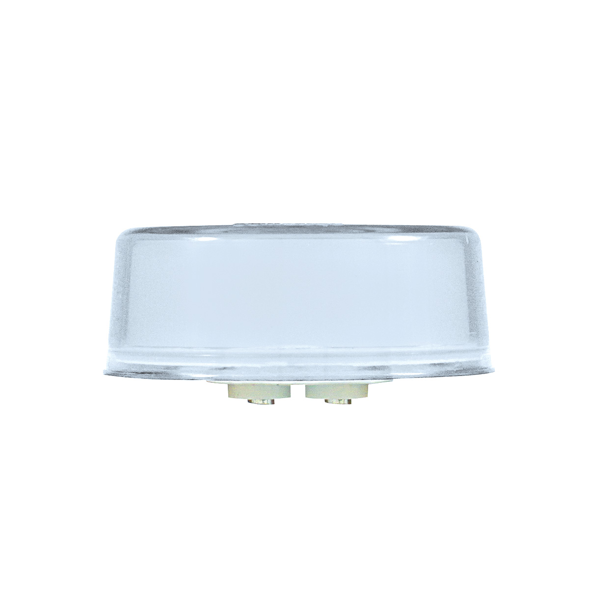 9 LED 2.5" Round GloLight (Clearance/Marker) - Amber LED/Clear Lens - Thumbnail 4