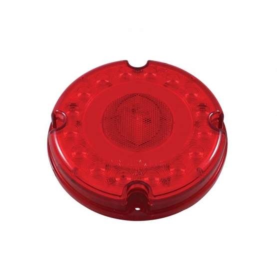 32 LED 7" GloLight (Stop, Turn & Tail) - Red LED/Red Lens - Thumbnail 4