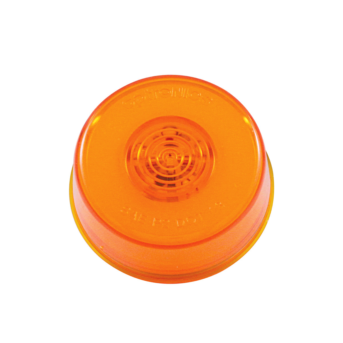 6 LED 2" Round GloLight (Clearance/Marker) - Amber LED/Amber Lens (Kit) - Thumbnail 4