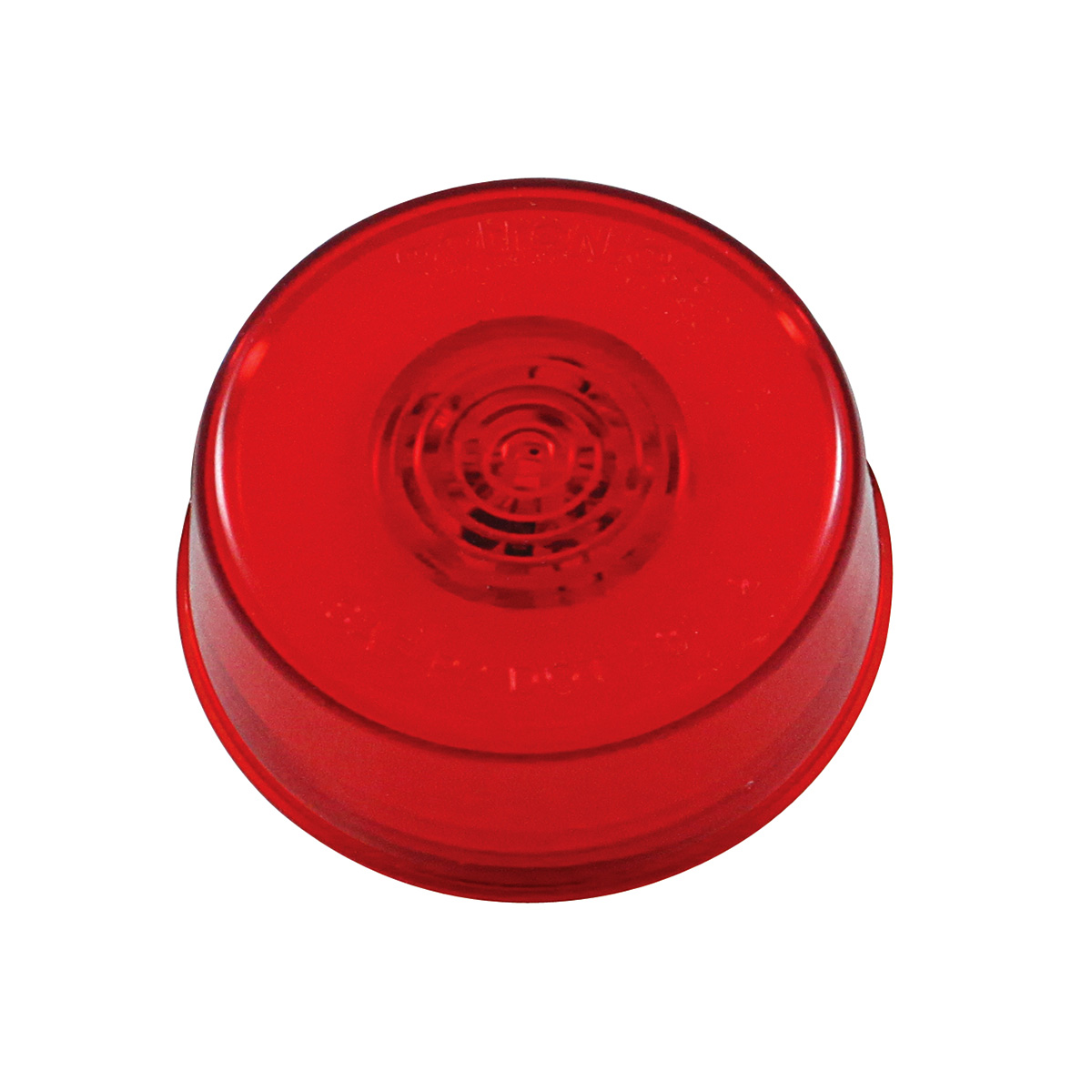 6 LED 2" Round GloLight (Clearance/Marker) - Red LED/Red Lens (Kit) - Thumbnail 4