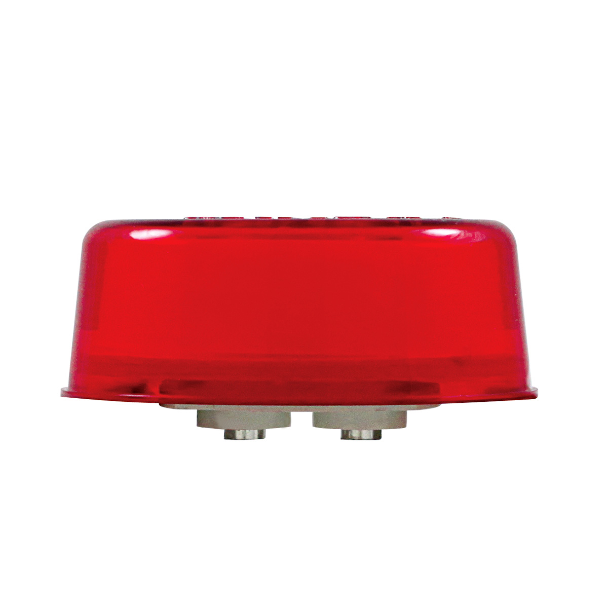 6 LED 2" Round GloLight (Clearance/Marker) - Red LED/Red Lens (Kit) - Thumbnail 5