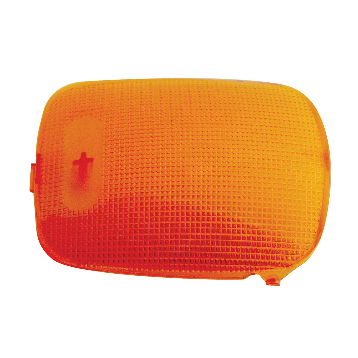 Rectangular Dome Light Lens For 2006+ Peterbilt - Amber