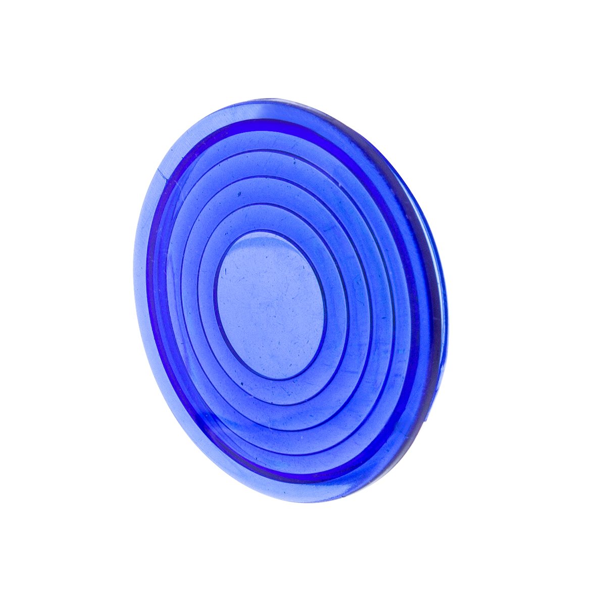 Round Map Light Lens For 2006+ Peterbilt - Blue - Thumbnail 2