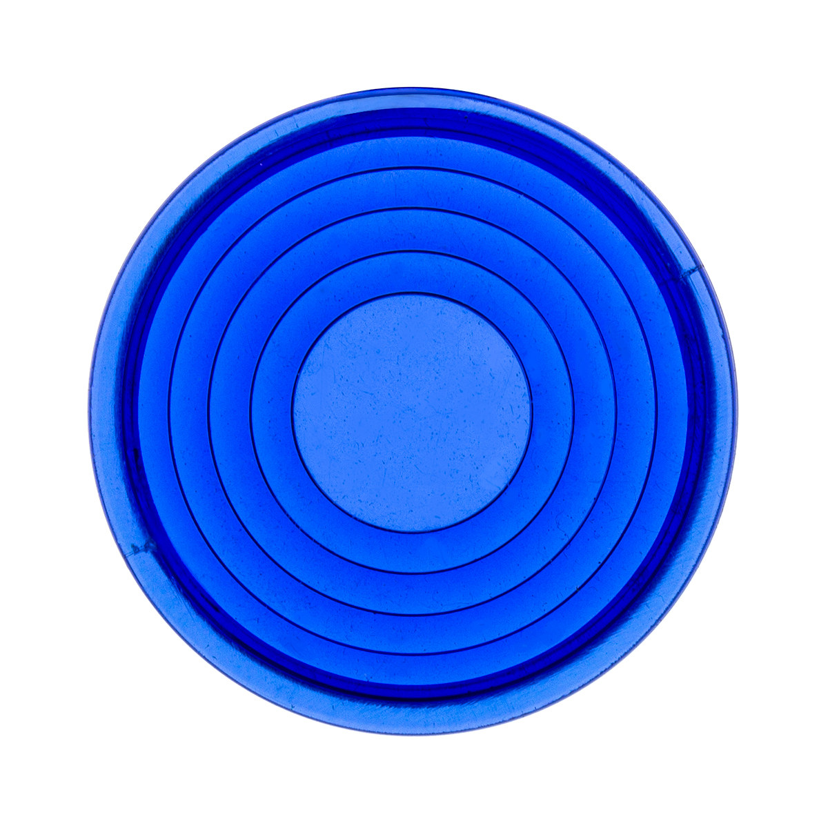 Round Map Light Lens For 2006+ Peterbilt - Blue - Thumbnail 5